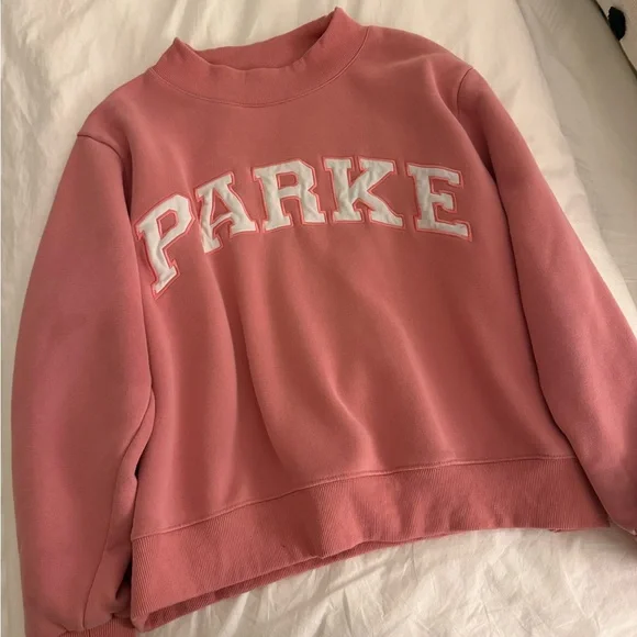 Parke Valentines Collection Mockneck Sweatshirt - Picture 1 of 8